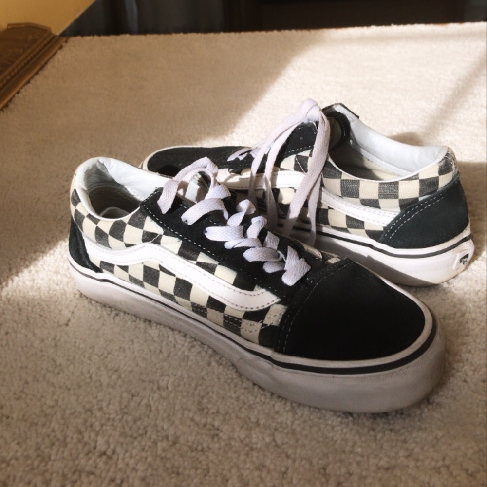Primary Old Skool Checkerboard Vans